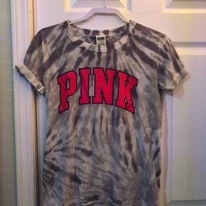 Pink logo t shirt